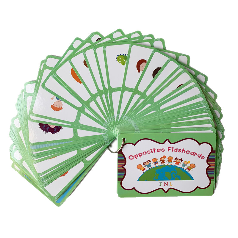 แฟลชการ์ดคำศัพท์ภาษาอังกฤษ 100 - Kids Education Toys บทวิจารณ์และราคา