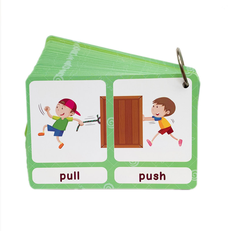 แฟลชการ์ดคำศัพท์ภาษาอังกฤษ 100 - Kids Education Toys บทวิจารณ์และราคา