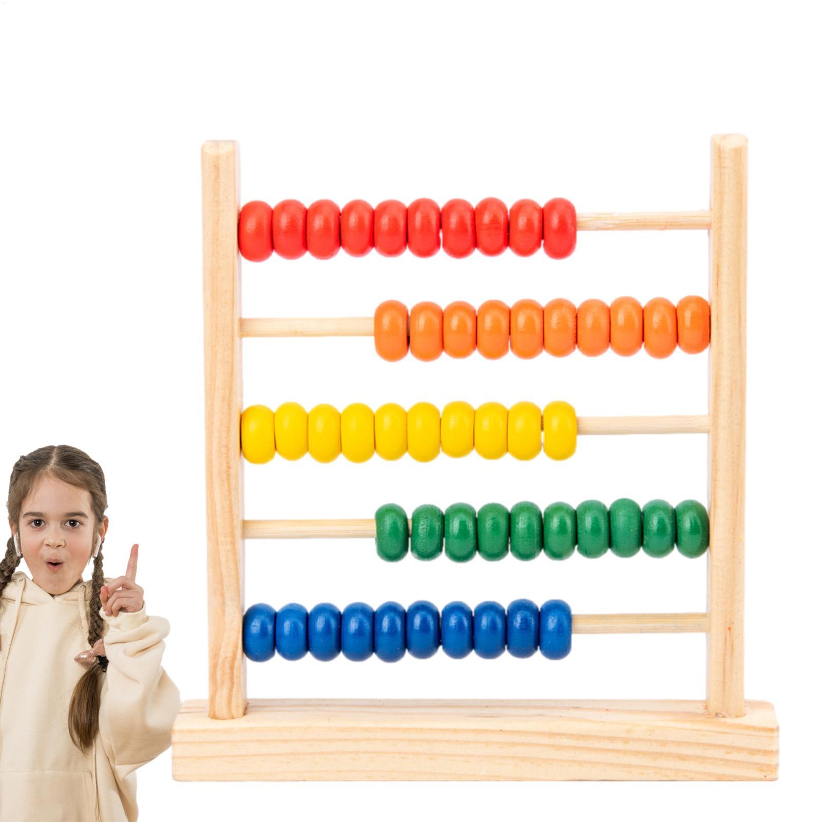 กรอบไม้ลูกคิดของเล่น ลูกคิดนับ - Abacus Counting Bead บทวิจารณ์และราคา