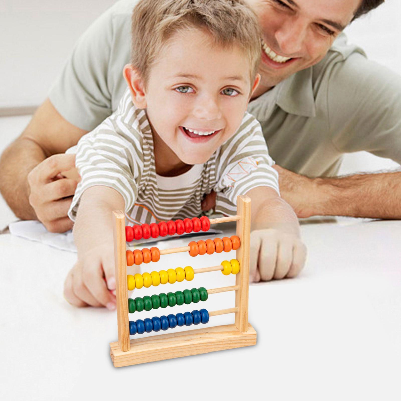 กรอบไม้ลูกคิดของเล่น ลูกคิดนับ - Abacus Counting Bead บทวิจารณ์และราคา