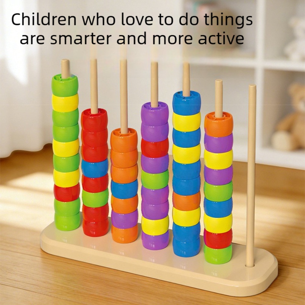 ของเล่นจับคู่ลูกปัดสำหรับเด็ก  - Abacus Counting Bead บทวิจารณ์และราคา