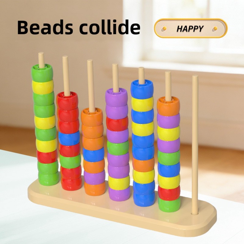 ของเล่นจับคู่ลูกปัดสำหรับเด็ก  - Abacus Counting Bead บทวิจารณ์และราคา
