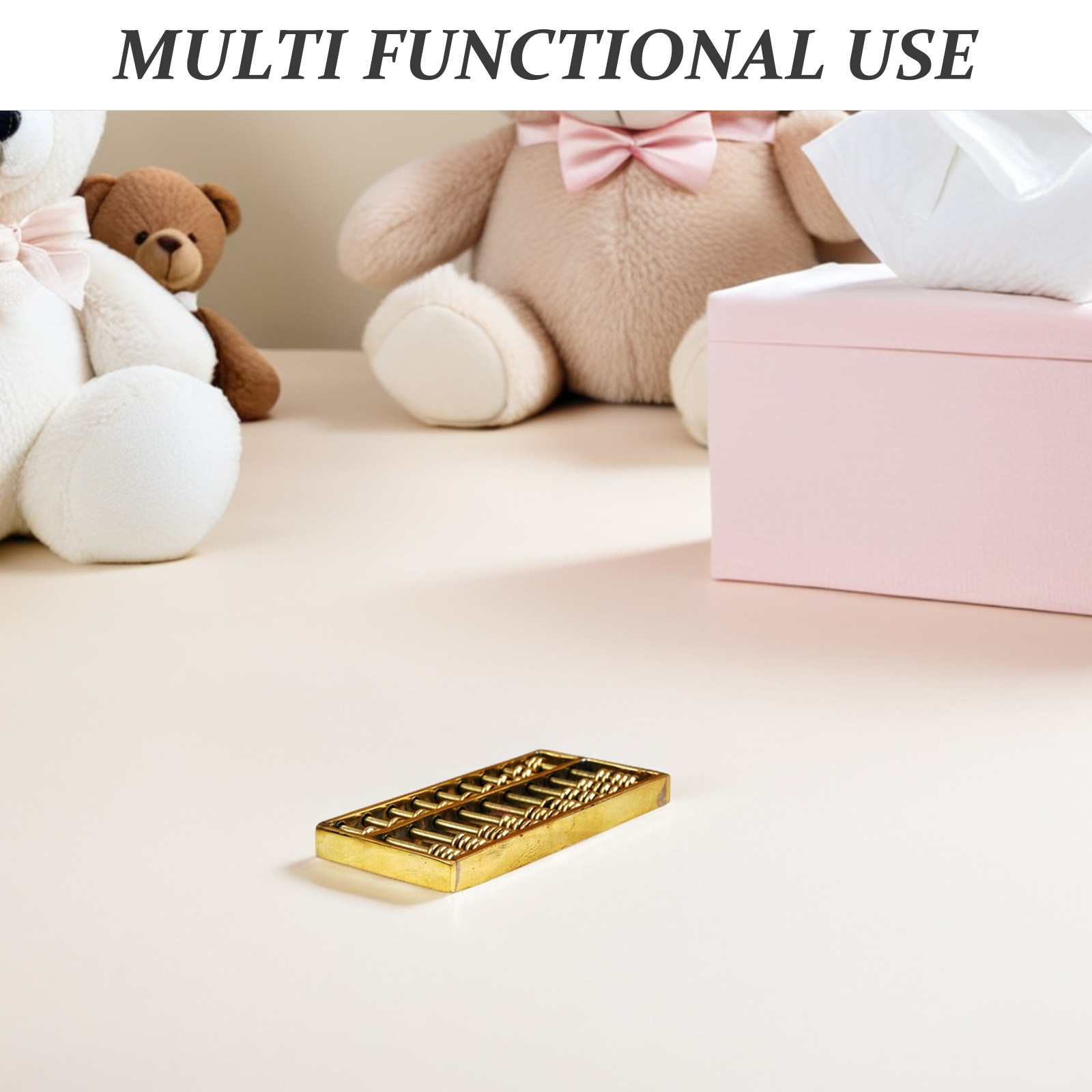 ชุดลูกคิดมอนเตสซอรี่ทองเหลืองข - Abacus Counting Bead บทวิจารณ์และราคา