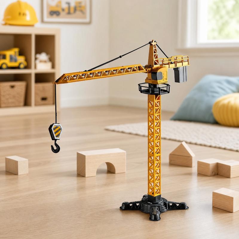 ของเล่นเครนหอคอยจำลอง งานวิศวก - Kids Education Toys บทวิจารณ์และราคา