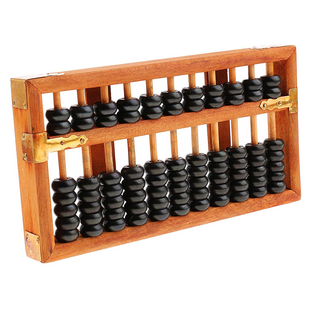 ลูกคิดไม้แบบโบราณ งานฝีมือ สำห - Abacus Counting Bead บทวิจารณ์และราคา