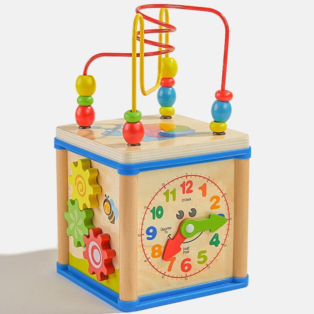 ลูกบาศก์กิจกรรมไม้ 3 มิติ ตัวต - Abacus Counting Bead บทวิจารณ์และราคา