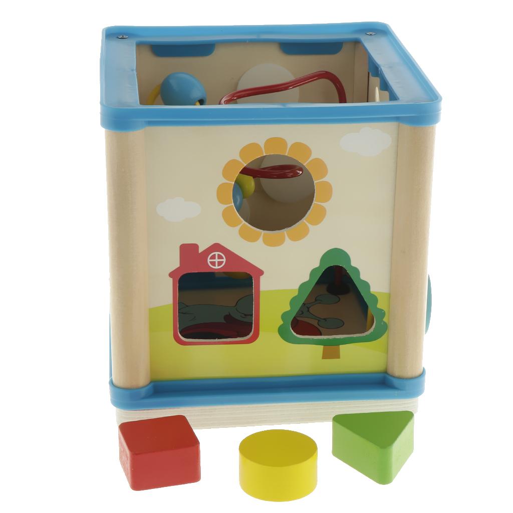 ลูกบาศก์กิจกรรมไม้ 3 มิติ ตัวต - Abacus Counting Bead บทวิจารณ์และราคา