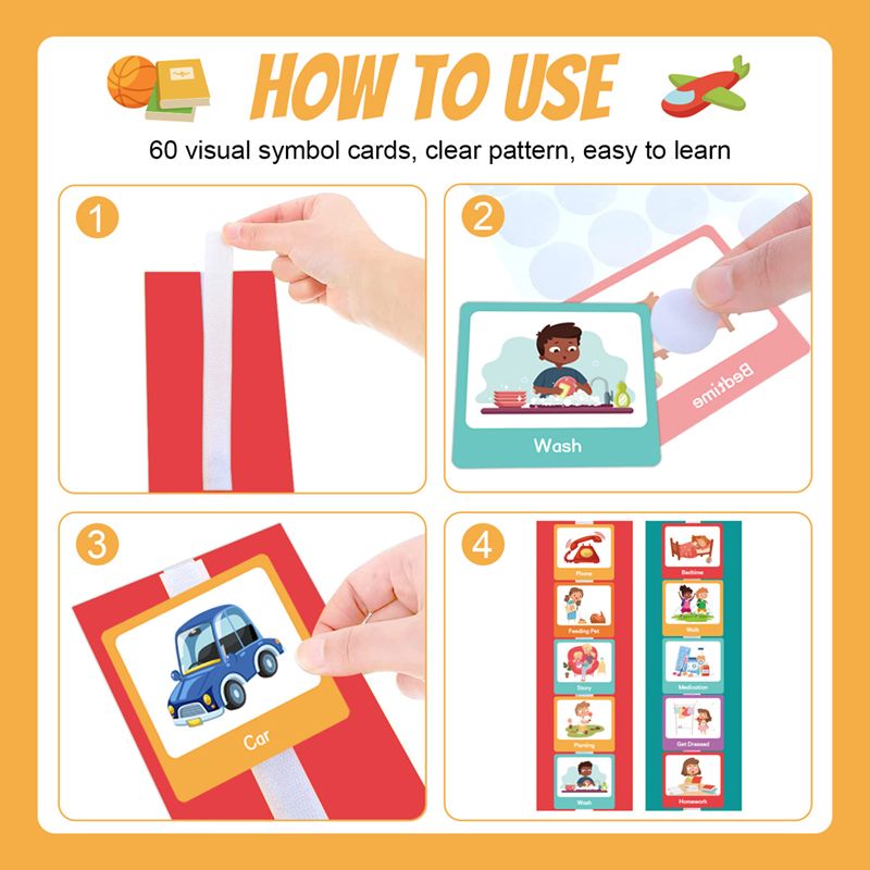 แผนภูมิเวลาสำหรับเด็กแบบภาพ ชุ - Kids Education Plan บทวิจารณ์และราคา