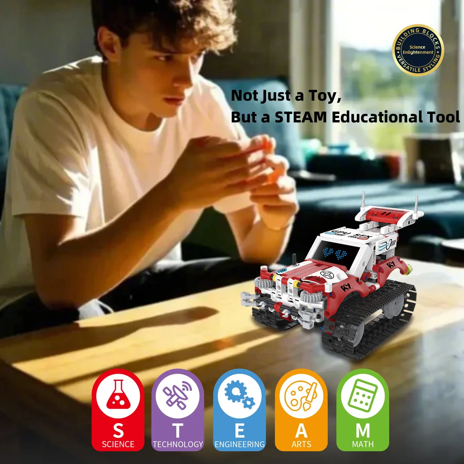 ชุดตัวต่อรถหุ่นยนต์บังคับวิทยุ - Kids Education Free App บทวิจารณ์และราคา