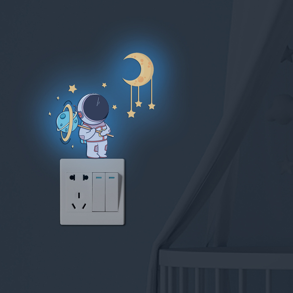 Luminous นักบินอวกาศสติ๊กเกอร์ - Kids Education Quotes บทวิจารณ์และราคา