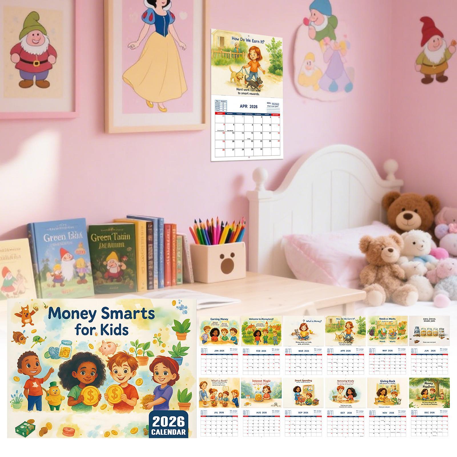 ปฏิทินสําหรับเด็ก 2026 เด็ก Mo - Kids Education Plan บทวิจารณ์และราคา