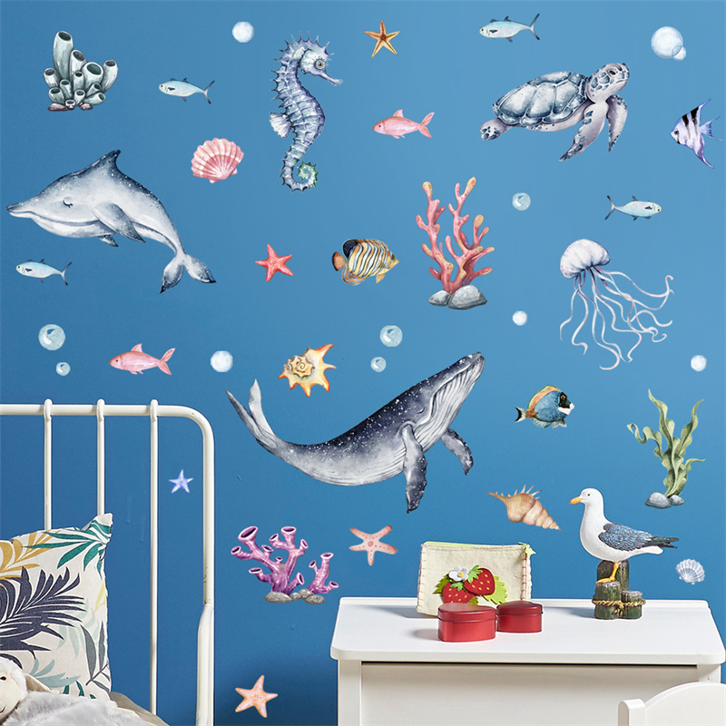 Luminous Ocean สัตว์สติ๊กเกอร์ - Kids Education Quotes บทวิจารณ์และราคา