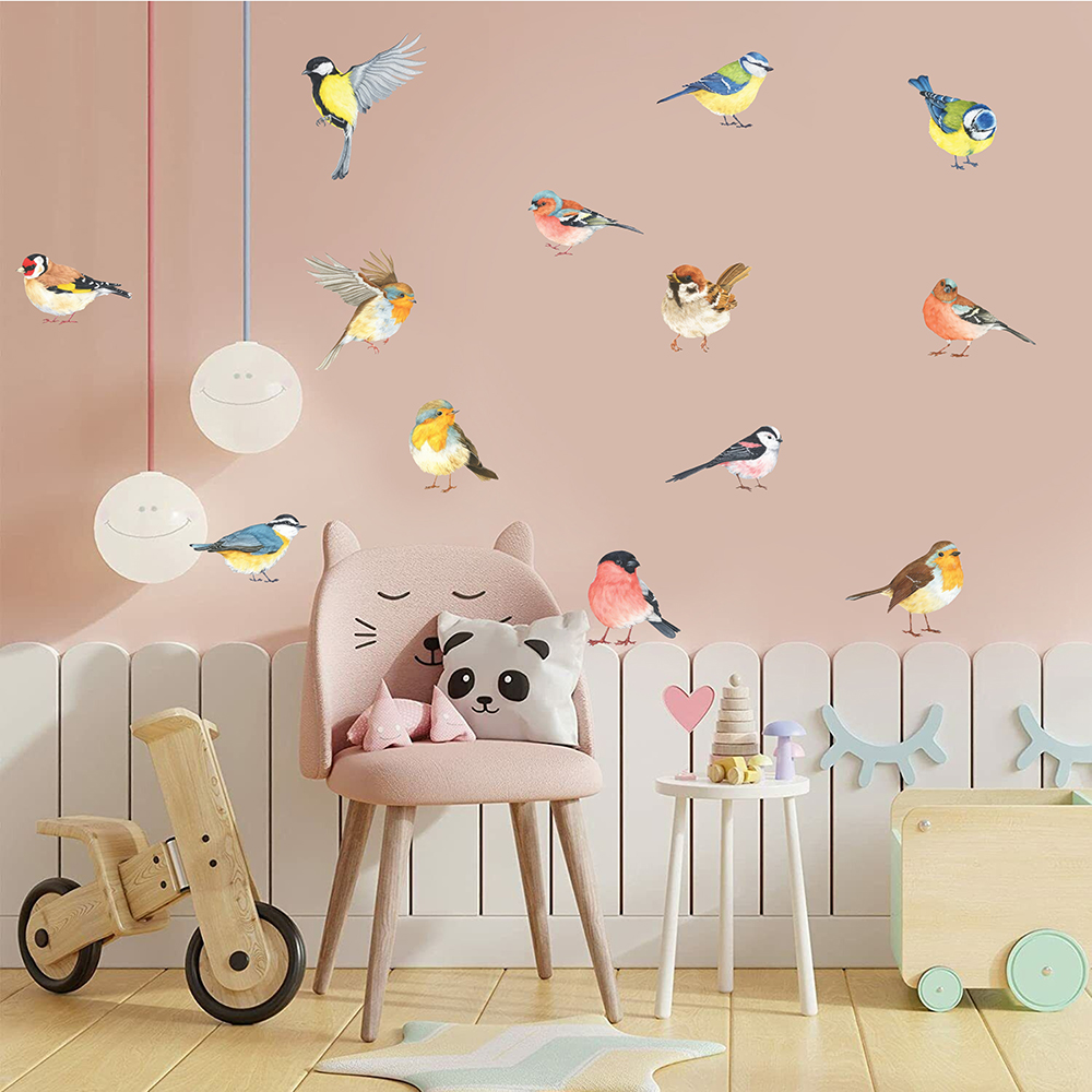 13 ชิ้น Little Birds สติ๊กเกอร - Kids Education Quotes บทวิจารณ์และราคา