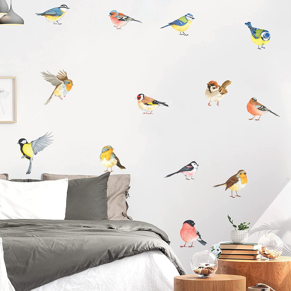 13 ชิ้น Little Birds สติ๊กเกอร - Kids Education Quotes บทวิจารณ์และราคา