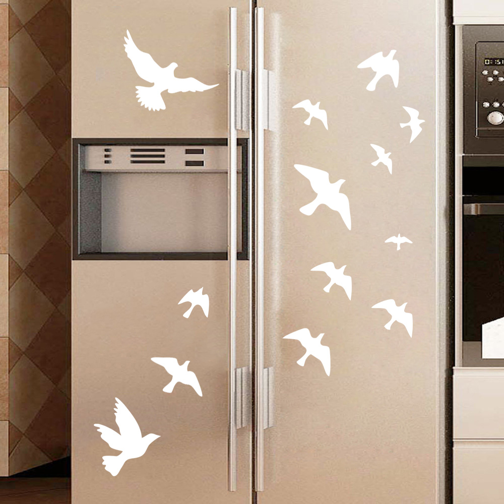 12ชิ้น/เซ็ต Bird Wall สติ๊กเกอ - Kids Education Quotes บทวิจารณ์และราคา