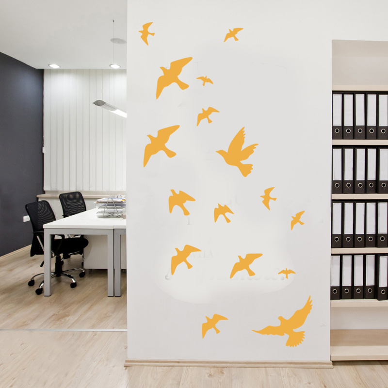 12ชิ้น/เซ็ต Bird Wall สติ๊กเกอ - Kids Education Quotes บทวิจารณ์และราคา