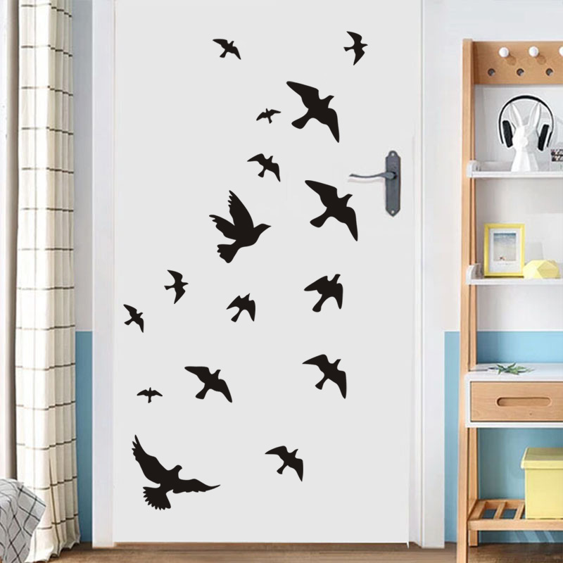 12ชิ้น/เซ็ต Bird Wall สติ๊กเกอ - Kids Education Quotes บทวิจารณ์และราคา