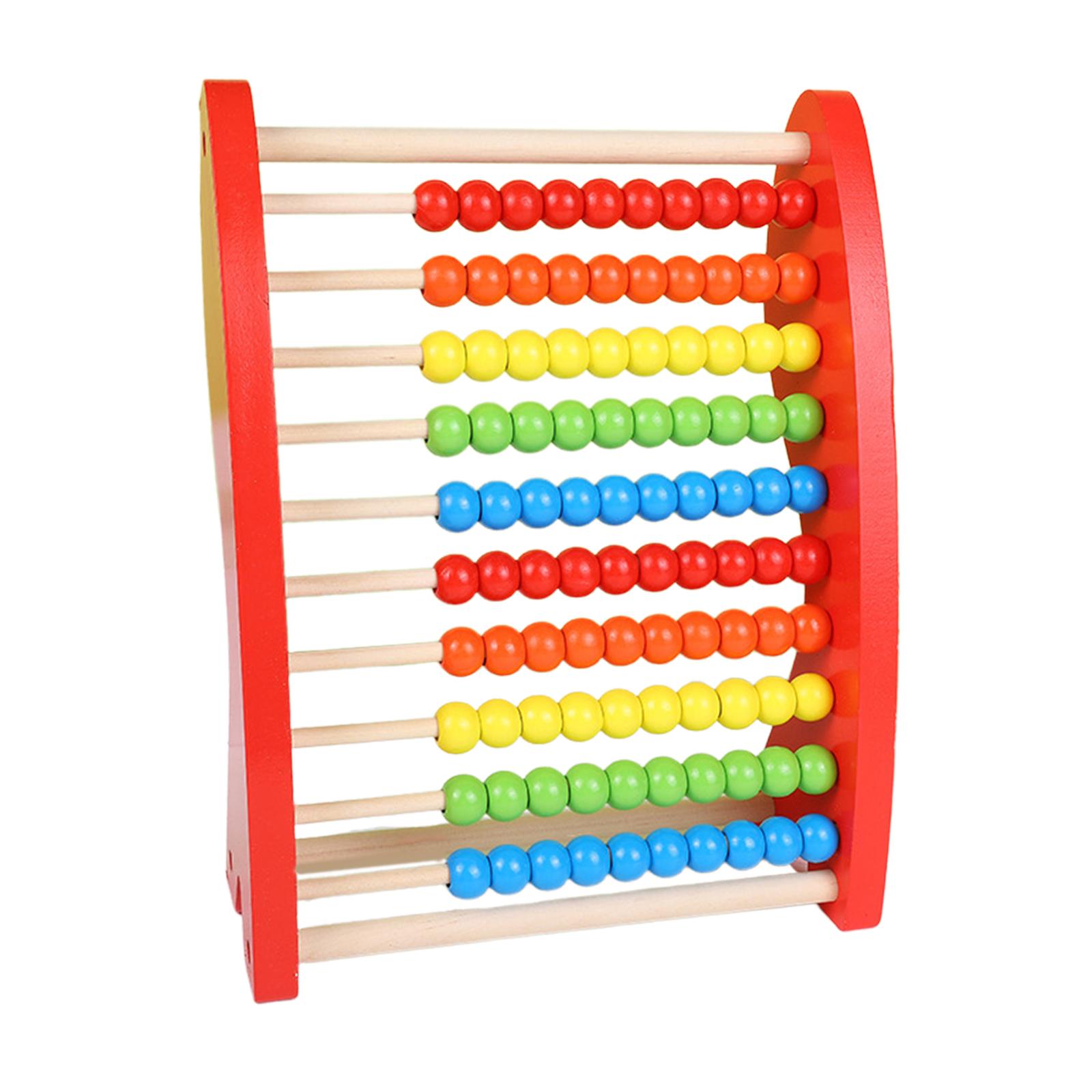ลูกคิดไม้สำหรับเด็ก ของเล่นลูก - Abacus Counting Bead บทวิจารณ์และราคา