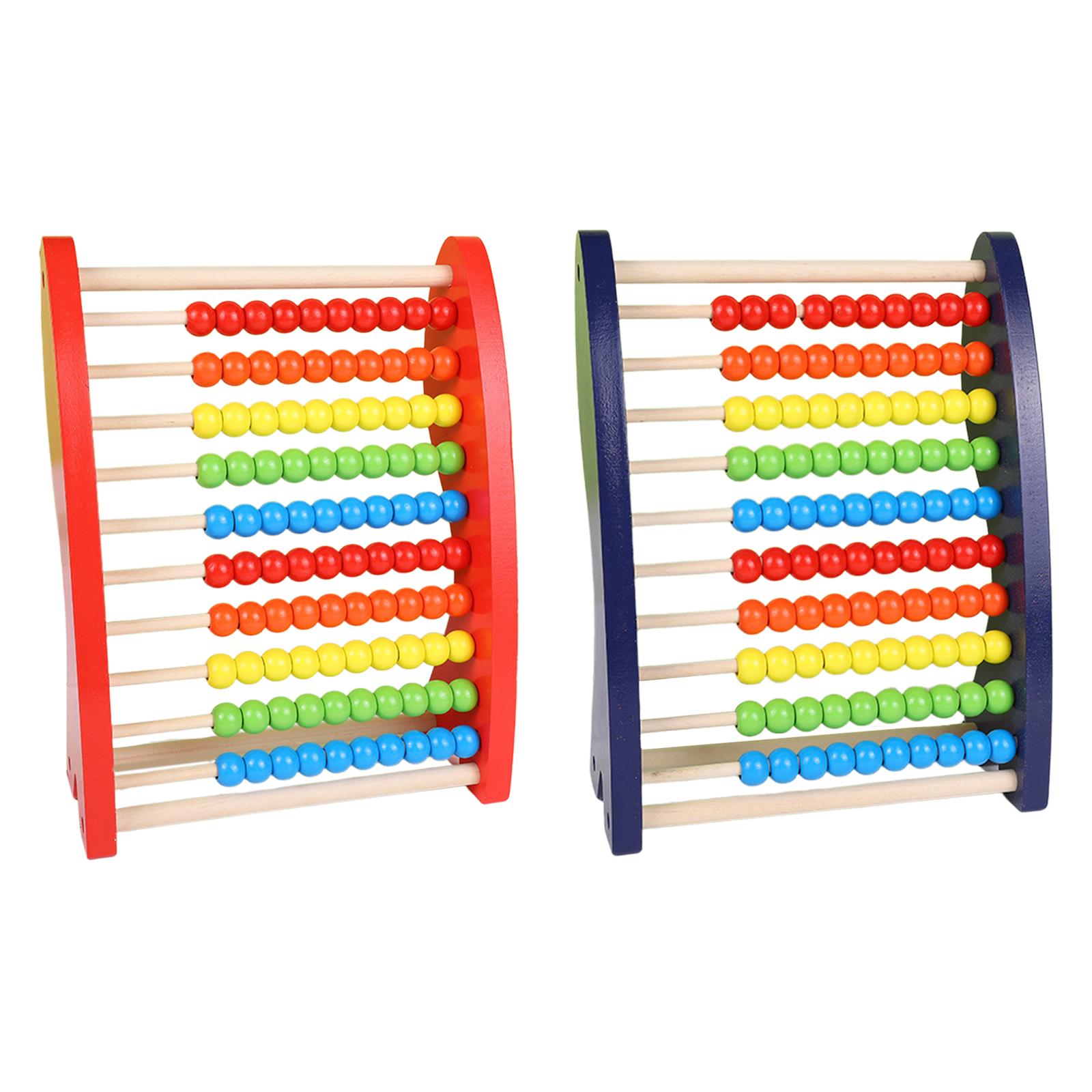 ลูกคิดไม้สำหรับเด็ก ของเล่นลูก - Abacus Counting Bead บทวิจารณ์และราคา