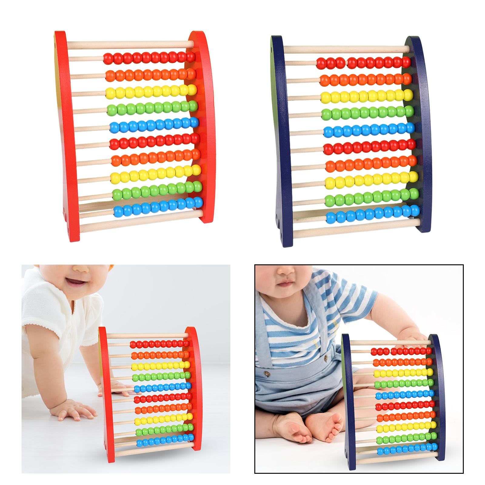 ลูกคิดไม้สำหรับเด็ก ของเล่นลูก - Abacus Counting Bead บทวิจารณ์และราคา