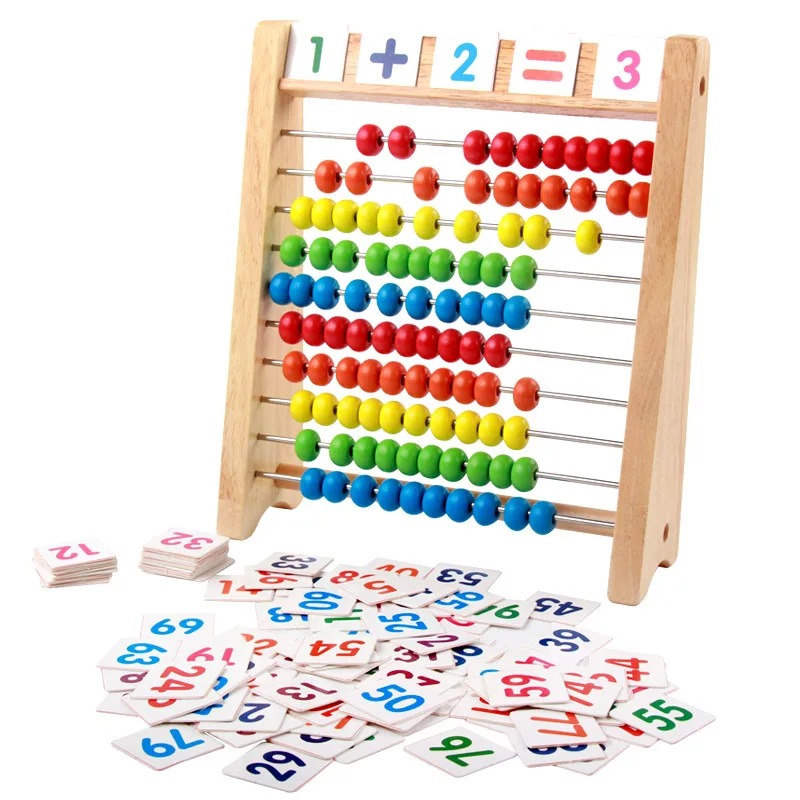 ลูกคิดไม้ ของเล่นเสริมพัฒนาการ - Abacus Counting Bead บทวิจารณ์และราคา