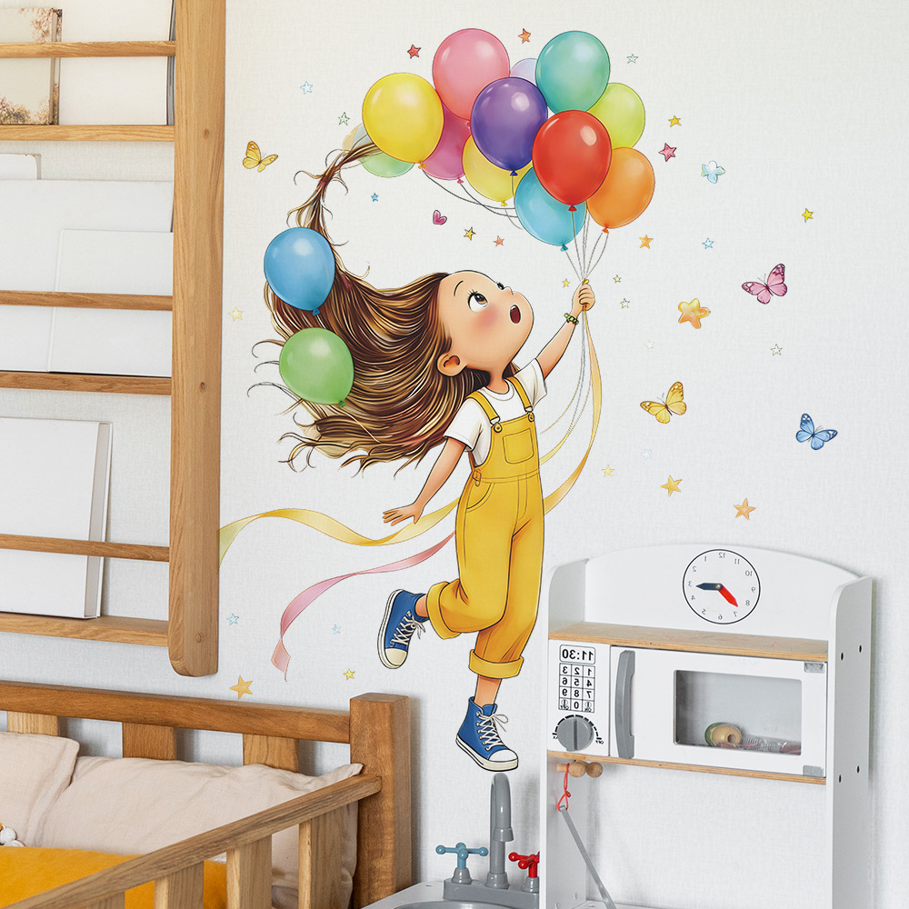 การ์ตูนสาวน้อยบอลลูนผีเสื้อสติ - Kids Education Quotes บทวิจารณ์และราคา