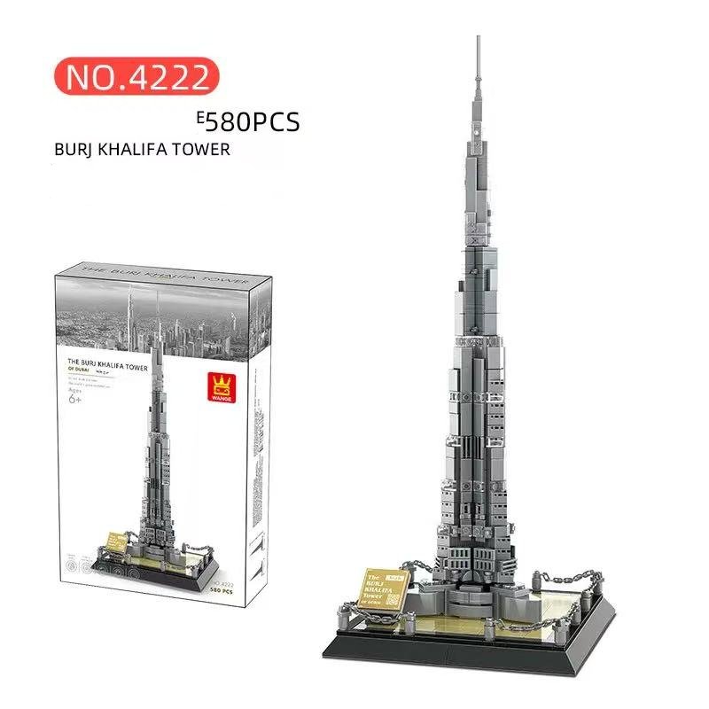WAN GE 4222 ชุดตัวต่ออาคาร ดูไ - Kids Education In Dubai บทวิจารณ์และราคา